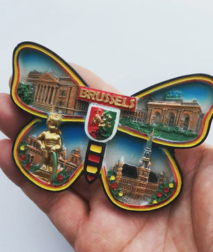 België Koelkastmagneet - Souvenir & Reistafel voor Huisdecoratie