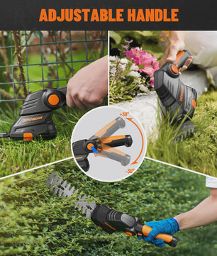 DOVAMANN 3-in-1 Snoeischaar met Telescoopsteel - Draadloos & 2 Bladen voor Tuinonderhoud