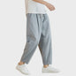 Linnen Katoen Heren Broek - Casual, Ademend & Comfortabel met Trekkoord