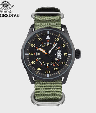 ADDDIESDIVE Heren Luxe Horloge - Waterdicht 50M, Luminous, Datumweergave