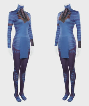 Avatar Cosplay Kostuums: Jake Sully & Neytiri Jumpsuits voor Dames en Heren - Perfect voor Halloween & Feesten