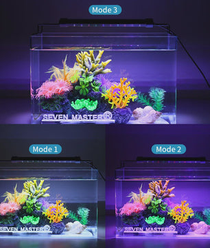 Super Slim Aquarium LED Verlichting - Plantengroei & RGB Kleuren - 31-120cm