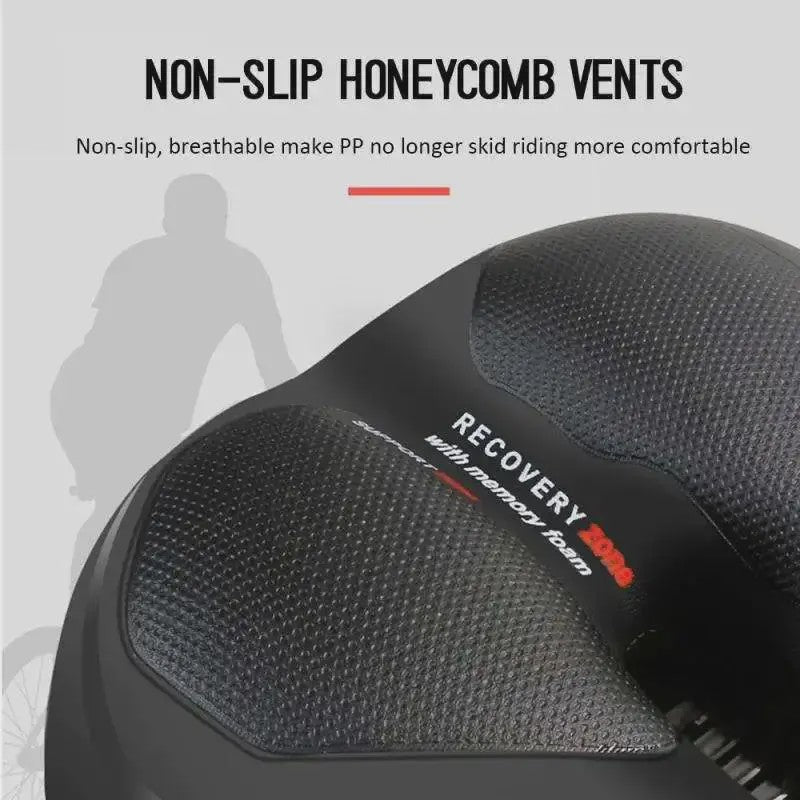 Comfortabel Fietszadel Heren Dames - Ademend, Schokabsorberend & Veilig - MTB Racefiets Zadel