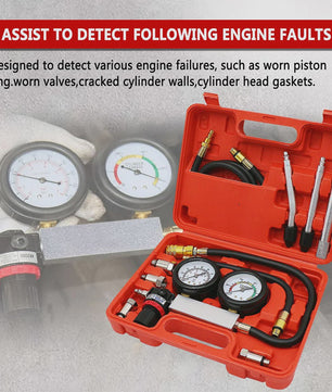 Cilinderlek Tester Kit - Professionele Motor Diagnose Tool met Uitbreidingen