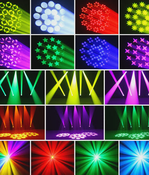 150W LED Moving Head Beam Lichteffect met DMX512 en Prisma's voor DJ, Disco & Feesten