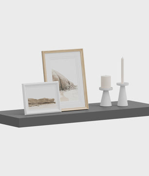 WOLTU Wandrek Houten Drijvende Planken - Stijlvolle Opbergoplossingen voor CD's, Boeken en Decoratie