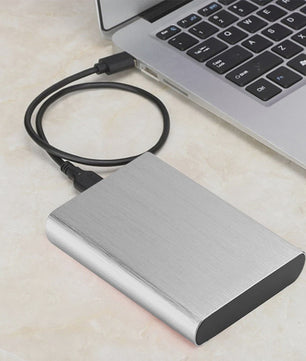 1TB Externe Harde Schijf 2.5 Inch USB 3.0 - Draagbaar & Plug and Play voor Mac, Tablet & PC