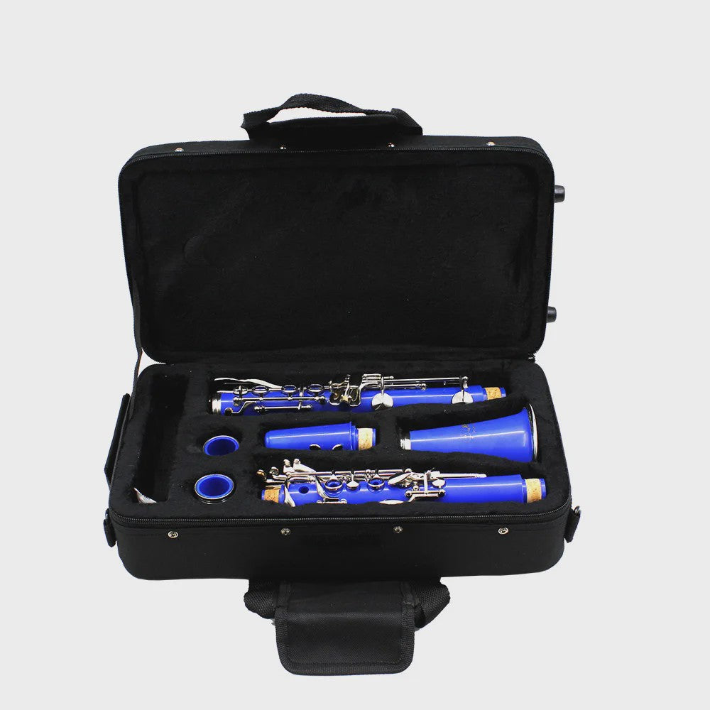 Professionele Bb Klarinet met 17 Toetsen - Bakeliet Houtblazer Instrument