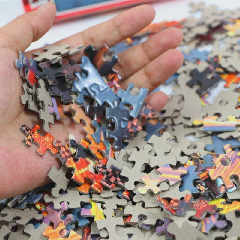 500 Stukjes Puzzel: Prachtige Landschap & Olieverf Kunst - Ontspanning voor Volwassenen & Familie