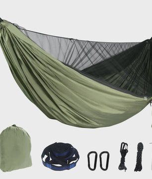 Draagbare Kampeerhangmat met Muggennet en Waterdichte Tarp