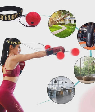 Bokszak Reflex Trainer met Hoofdband - Verbeter Snelheid & Reactie