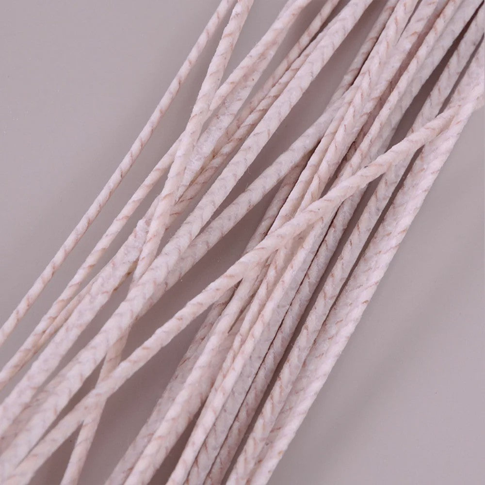 50x Kaarsen Lonten 6-20cm - Rookvrij Katoen voor DIY Kaarsen Maken & Decoratie