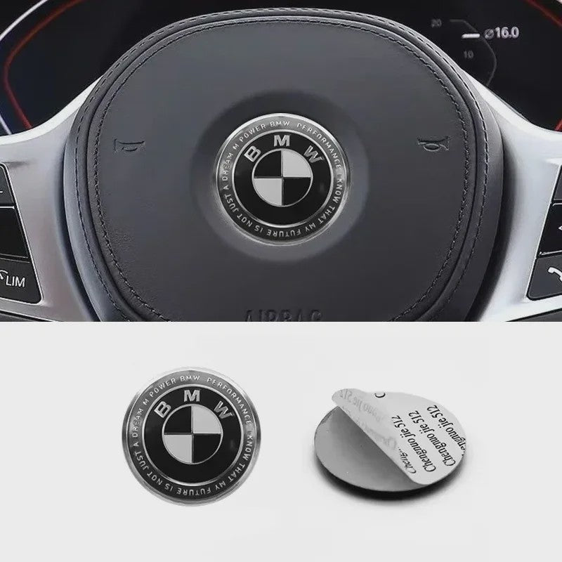 45mm BMW Stuurwiel Badge Embleem Sticker - M Performance Styling
