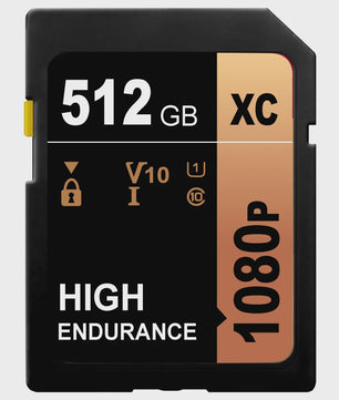 High-Speed SDXC Geheugenkaart - 8GB tot 512GB - Class 10, 1080p Video, Hoge Duurzaamheid