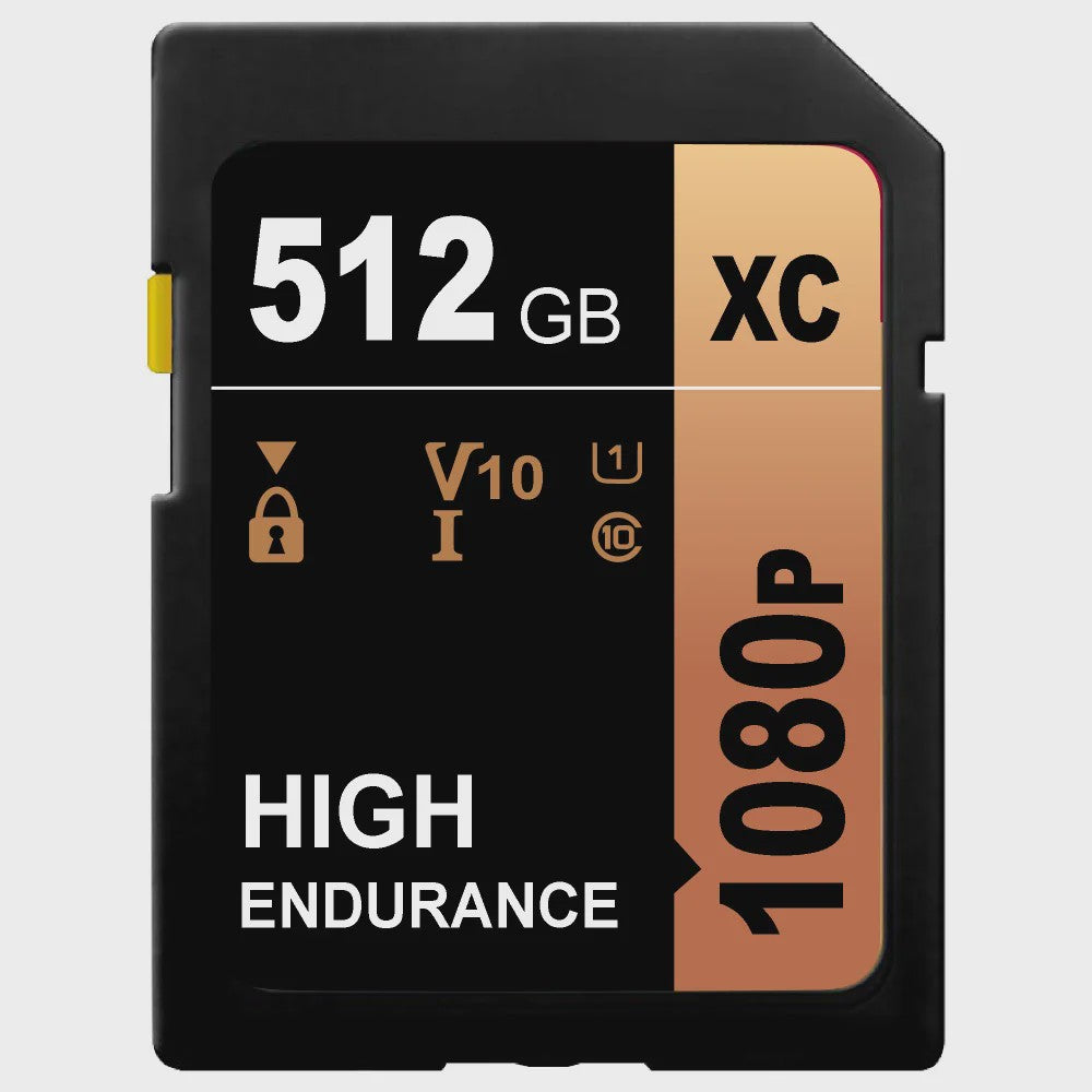 High-Speed SDXC Geheugenkaart - 8GB tot 512GB - Class 10, 1080p Video, Hoge Duurzaamheid