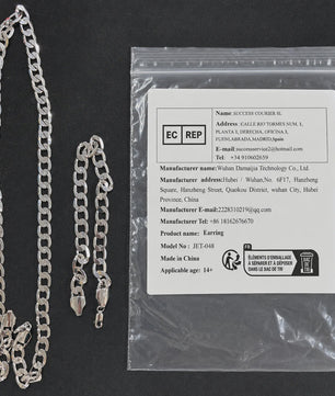 Set: 925 Sterling Zilveren Collier & Armband - 8mm Cuban Link - Minimalistisch & Luxe Cadeau