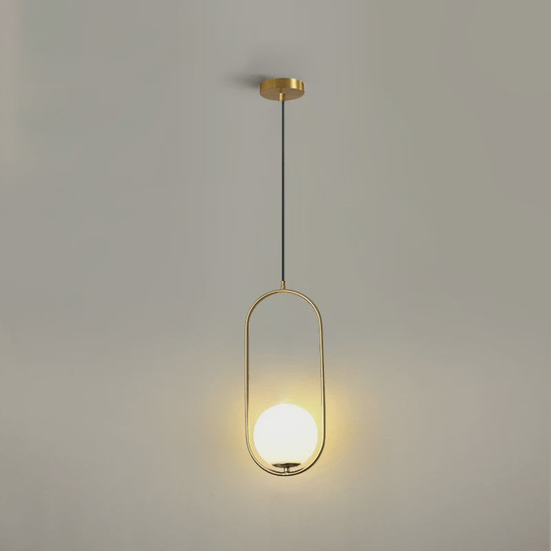 Moderne LED Hanglamp Goud Zwart Metaal Kooi Design - Sfeervolle Verlichting