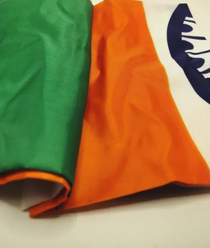 Indiase Vlag Tiranga - Polyester 3x5ft & 2x3ft met Messing Oogjes