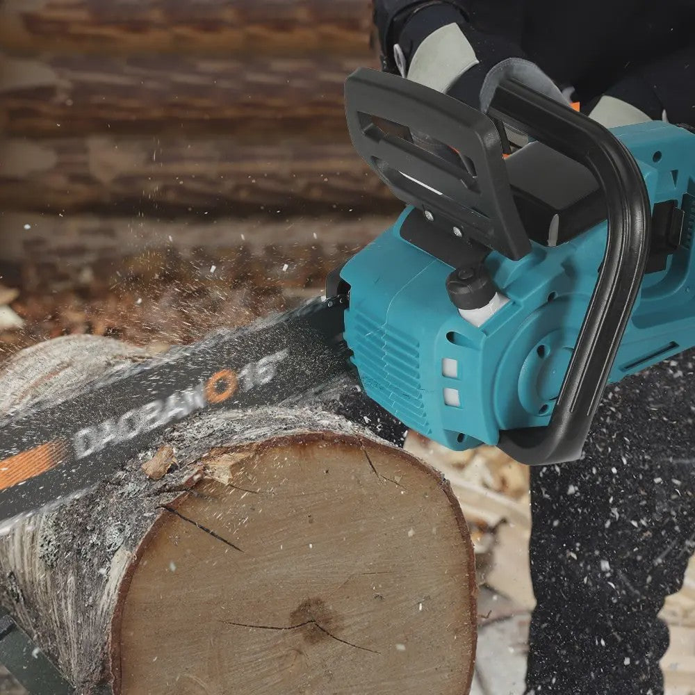 16-Inch Accu Kettingzaag - Borstelloze Krachtpatser voor Snoeien & Houtbewerking