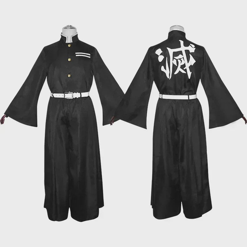 Kimetsu No Yaiba Tokitou Muichirou Cosplay Kostuum & Pruik - Halloween & Feest