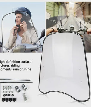 Universele Motor Windscherm Verlenging Spoiler - Verbredende Winddeflector