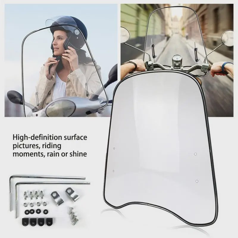 Universele Motor Windscherm Verlenging Spoiler - Verbredende Winddeflector