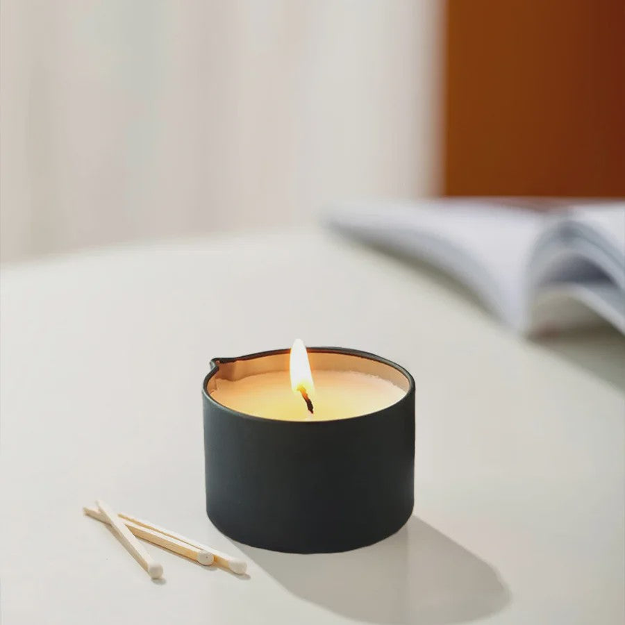 Luxe Massage Olie Kaars - Aromatherapie voor Ontspanning & Huidverzorging