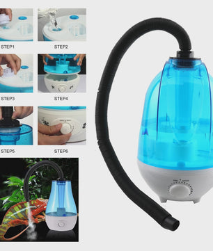 4L Reptielen Terrarium Luchtbevochtiger Vernevelaar met LED