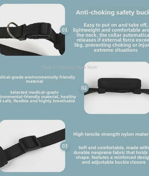 Pet GPS Tracker Halsband - Anti-Verlies Tracker voor Hond & Kat met Apple Find My