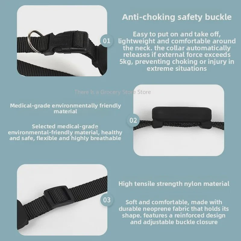 Pet GPS Tracker Halsband - Anti-Verlies Tracker voor Hond & Kat met Apple Find My