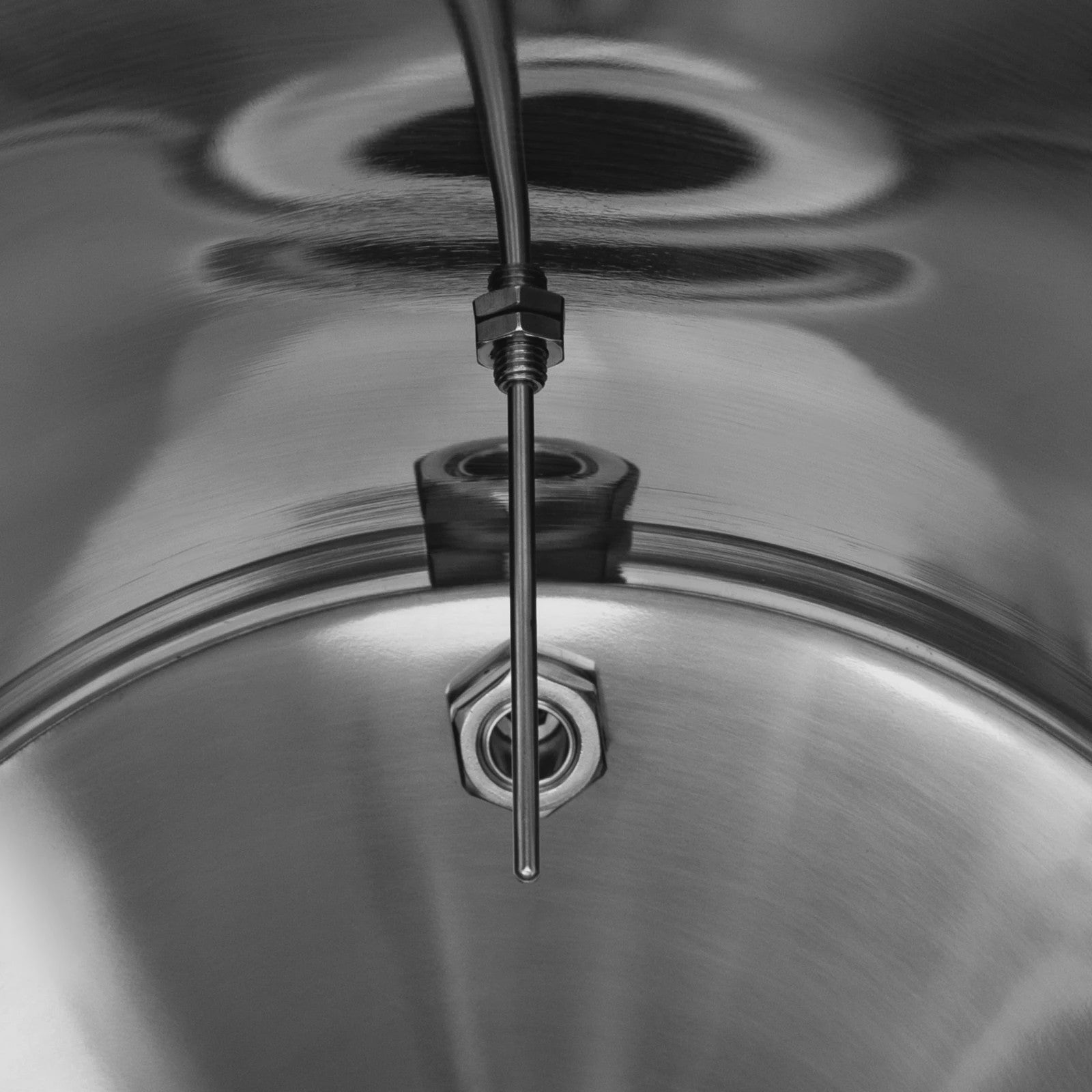 Roestvrijstalen Fermentatietank 26.6L (7.04 Gal) met Conische Bodem voor Bierbrouwen Thuis