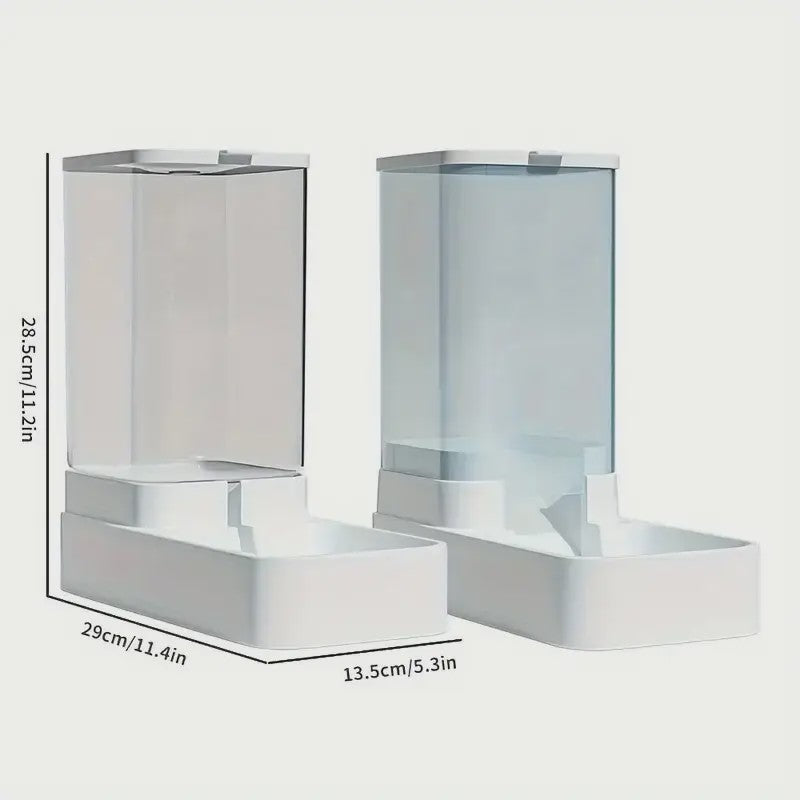 Automatische Hond Voerbak en Waterdispenser Set - Zwaartekracht Voedselsysteem