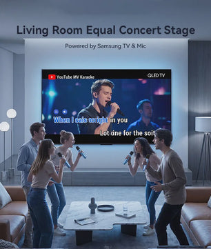 Puremic Draadloze Karaoke Microfoon voor Samsung TV