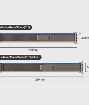 Trail Loop Band voor Apple Watch Ultra, Series 1-11, SE - 40mm t/m 49mm