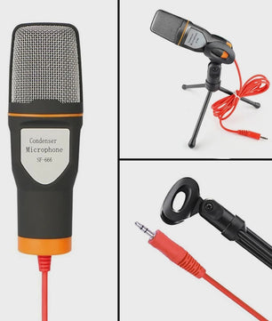 Professionele Condensator Microfoon voor PC, Karaoke & Live Streaming