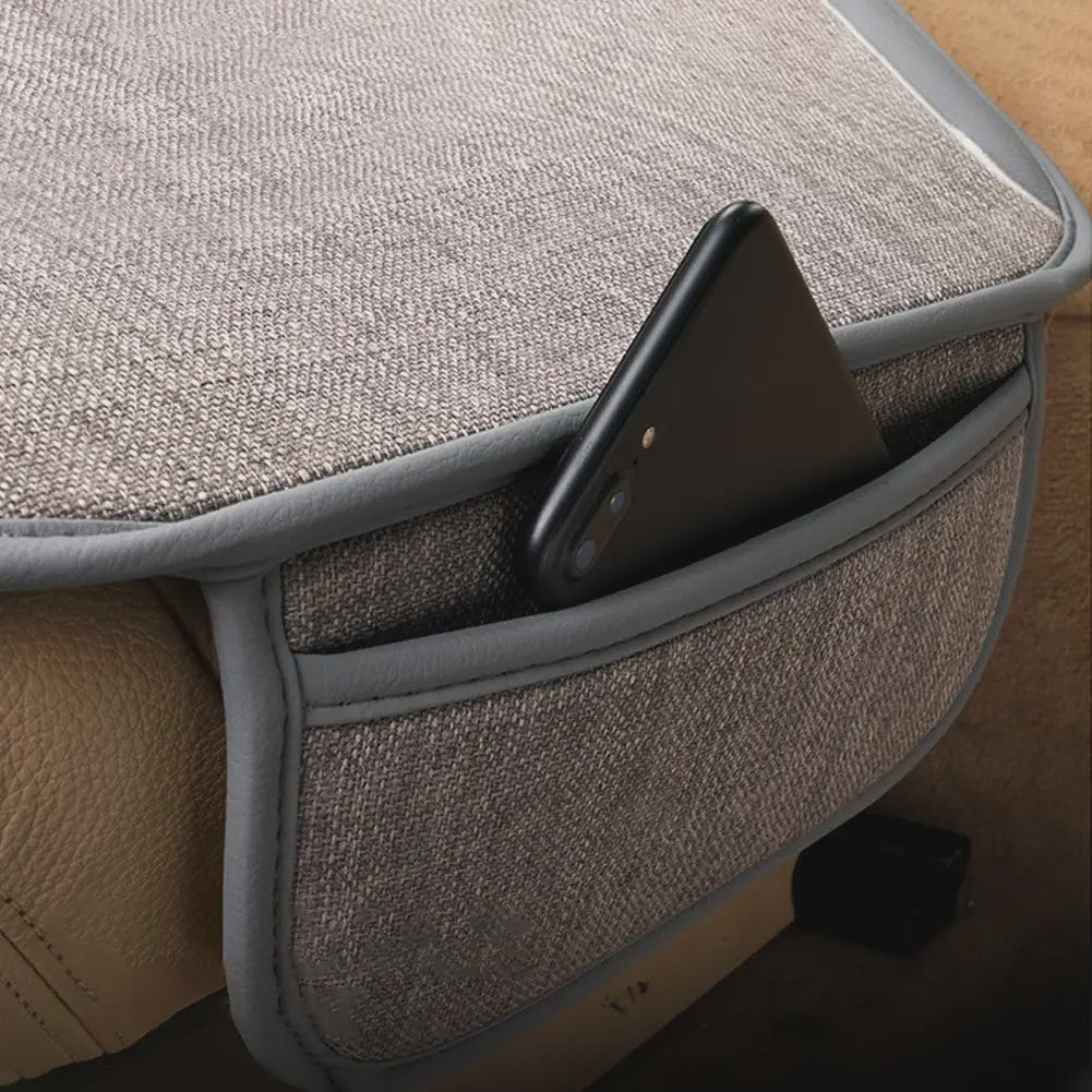 Universele Ademende Autostoelhoes - Krasbestendig & Comfortabel - Voor Stoelen Voorin