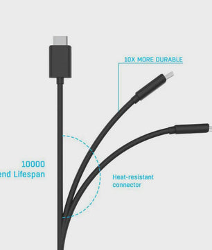 USB-C Oplaadkabel voor PS5, Xbox Series X/S, Switch Pro & meer Gamecontrollers