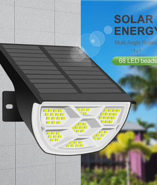 Solar Tuinspots LED (72/68) - IP65 Waterdicht, 3 Modi, Buitenverlichting