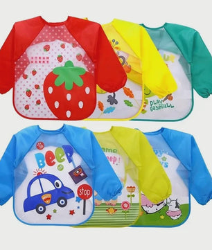 Waterdichte Slab met Lange Mouwen voor Baby's en Kinderen - EVA Materiaal