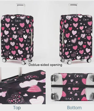 Beschermhoes Koffer - Stretch Stof - Voor 18-32 Inch Koffers - Duurzaam en Stofbestendig