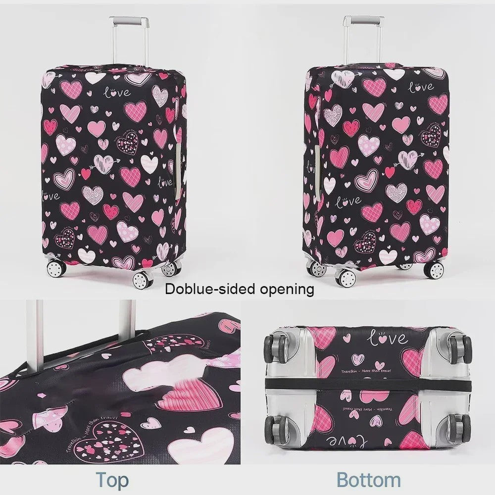 Beschermhoes Koffer - Stretch Stof - Voor 18-32 Inch Koffers - Duurzaam en Stofbestendig