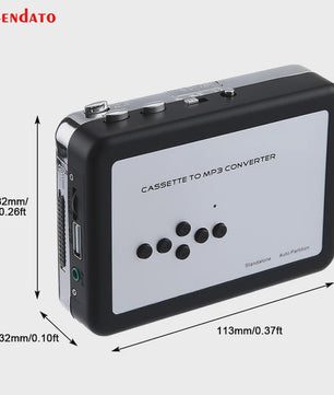Ezcap 231 Cassette naar MP3 Converter - Digitale Muziek van je Cassettes