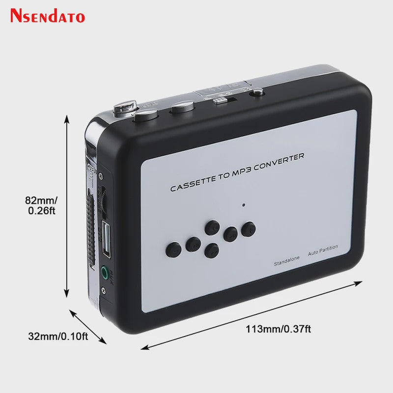 Ezcap 231 Cassette naar MP3 Converter - Digitale Muziek van je Cassettes