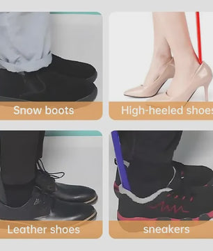 Extra Lange Flexibele Schoenlepel - Duurzaam en Ergonomisch