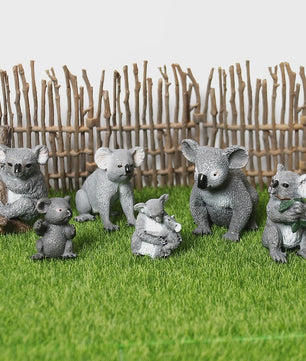 Realistische Australische Dieren Figuren Set: Koala, Kangoeroe, Emu & Meer