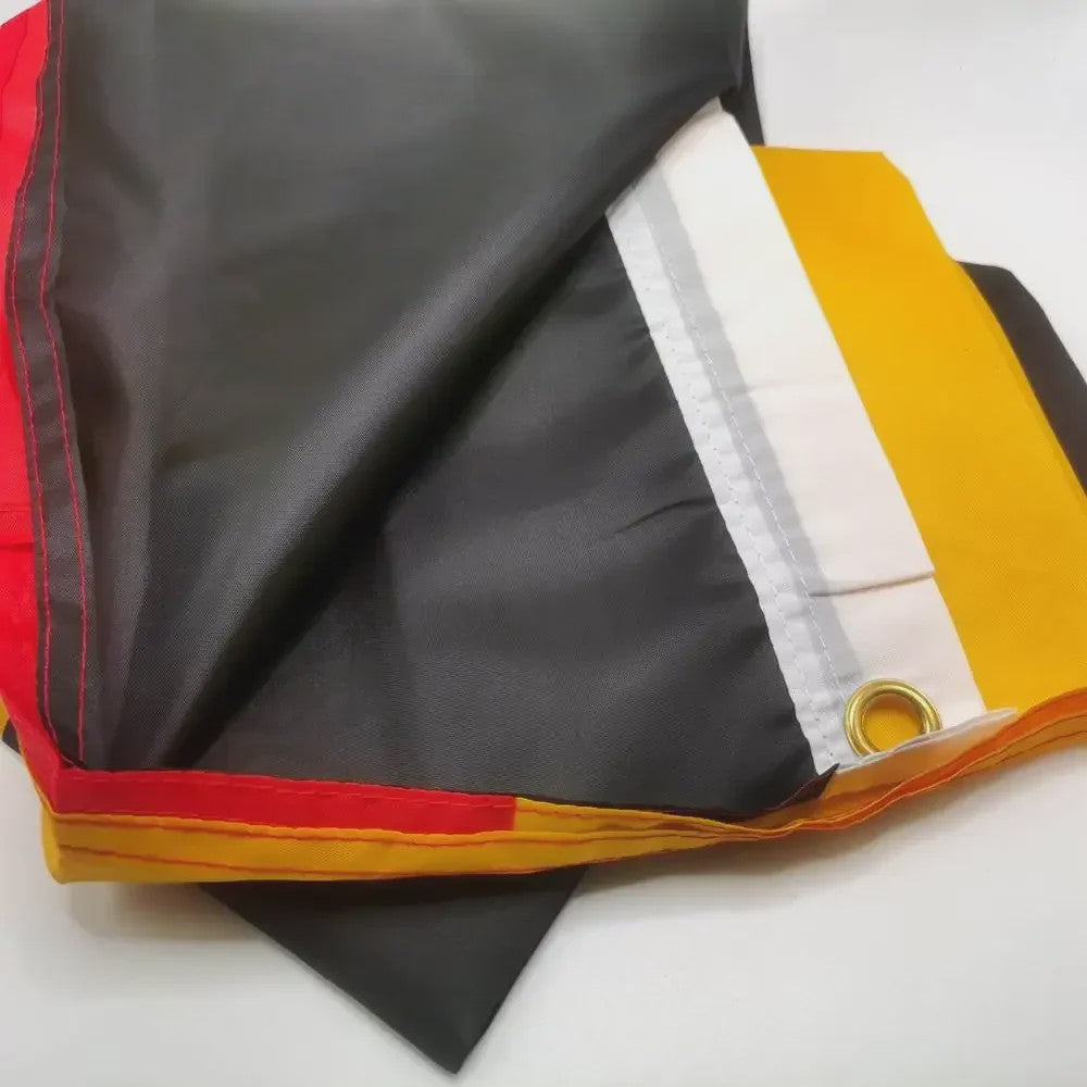 Belgische Vlag 90x150cm Premium Polyester - Duurzaam & Dubbel Gestikt