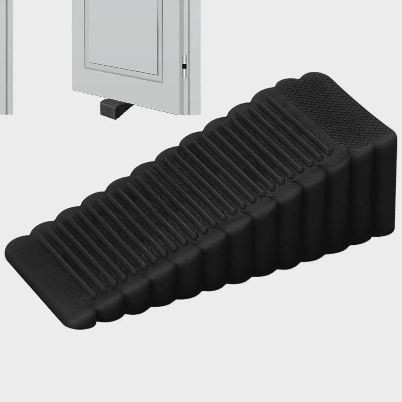Herbruikbare Deurstopper Wig - Schokabsorberend & Veilig Plastic