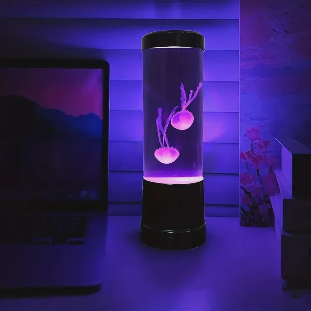 Jellyfish Lamp LED Kleurveranderend Aquarium Nachtlampje met 8 Kleuren
