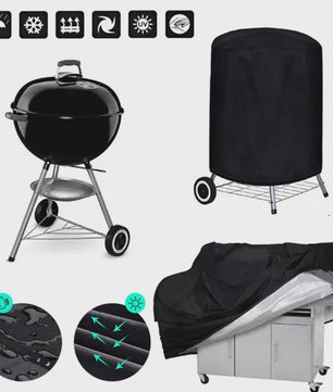 Waterdichte BBQ Grillhoes - Heavy Duty & UV-bestendig - Beschermhoes voor Buiten Grills