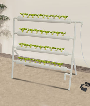 Hydroponische Kweekset 36 Gaten - Diep Water Cultuur Systeem met Pomp